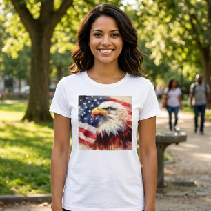 Majestueus Portret van een Amerikaanse Zeearend me T-shirt