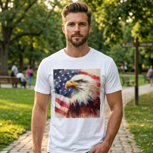 Majestueus Portret van een Amerikaanse Zeearend me T-shirt