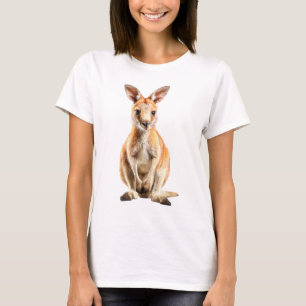 Majestueus Roodkangoeroe Vacht Portret T-shirt