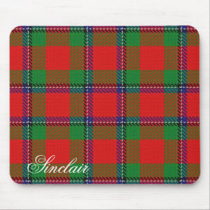 Majestueus Schotse Clan Sinclair Tartan Muismat