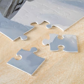 Majestueus Sneeuwuil Wintertafereel Legpuzzel (Zijkant)