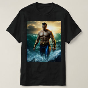 Majestueus superheldenontwerp t-shirt
