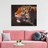 Majestueus Tijger Portret Groot Canvas Afdruk (Insitu (Woonkamer))