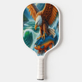 majestueus treffen pickleball paddle (Achterkant)