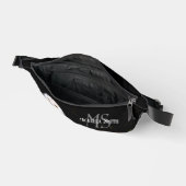 Majestueus winter sneeuwuil monogram aangepaste na heuptasje (Open)