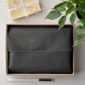 Majestueus winter sneeuwuil monogram met eigen naa tissuepapier (Geschenk)