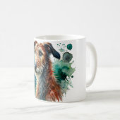 🐾 Majestueus, zachtaardig en tijdloos! 🐾 Koffiemok (Voorkant rechts)