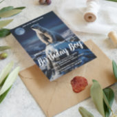 Majestueuze aardvark in serene veld briefkaart