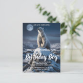 Majestueuze aardvark in serene veld briefkaart (Staand voorkant)