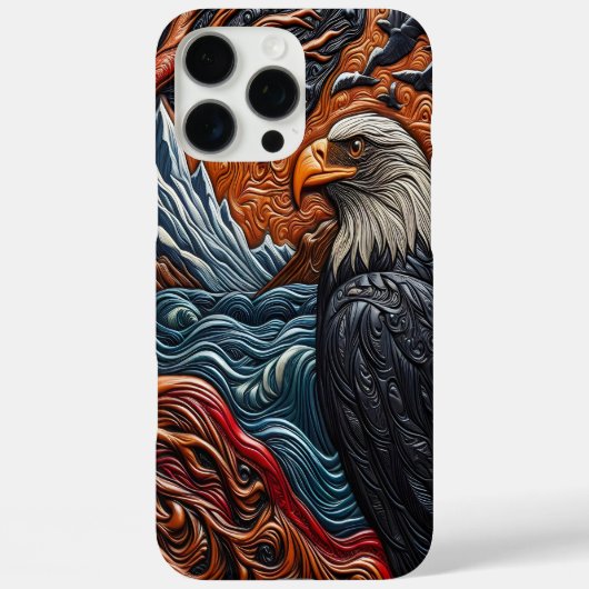 Majestueuze Adelaar Car Art Case-Mate iPhone Case (Achterkant)