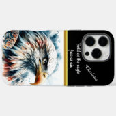 Majestueuze adelaar in prachtige waterverf stijl Case-Mate iPhone case (Achterkant (horizontaal))