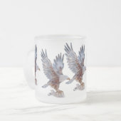 Majestueuze Adelaar Kristal stijl Mok (Voorkant links)