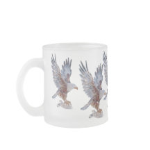 Majestueuze Adelaar Kristal stijl Mok