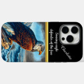 Majestueuze adelaar neergestreken door de oceaan b Case-Mate iPhone case (Achterkant (horizontaal))