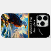 Majestueuze adelaar neergestreken door de oceaan b Case-Mate iPhone case (Achterkant (horizontaal))