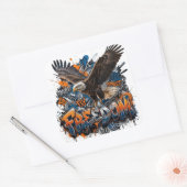 Majestueuze Adelaar Sticker | Wilde Dier Vogealkun (Envelop)