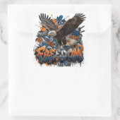 Majestueuze Adelaar Sticker | Wilde Dier Vogealkun (Tas)