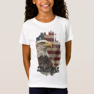 Majestueuze Adelaar & Vlag – Geest van Vrijheid T-shirt