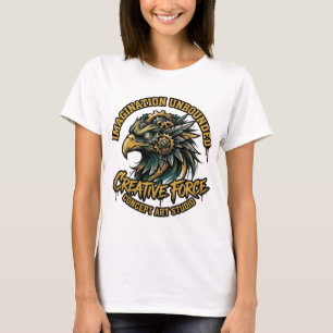 Majestueuze Amerikaanse Adelaar Badge T-Shirt