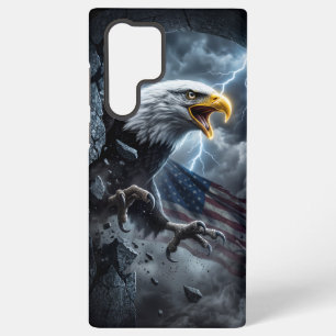 Majestueuze Amerikaanse Zeearend in Onweersbui Hoe Samsung Galaxy Hoesje