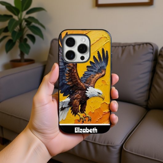 Majestueuze Bald Eagle in de vlucht Case-Mate iPhone Case