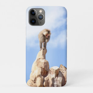 Majestueuze baviaan op bergtop Case-Mate iPhone case