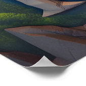 Majestueuze bergen: De Heer is mijn rots Poster (Hoek)