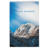 Majestueuze bergen landschap fotokalender kalender (Hoes)