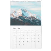 Majestueuze bergen landschap fotokalender kalender (Mar 2026)