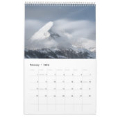 Majestueuze bergen landschap fotokalender kalender (Feb 2026)