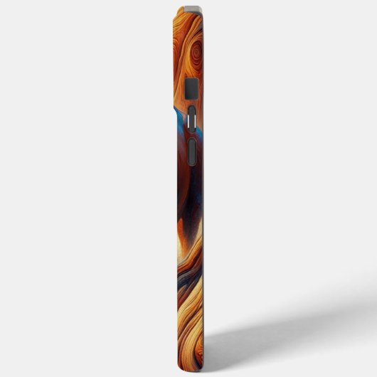 majestueuze bizon staat hoog Case-Mate iPhone case (Achterkant / Links)