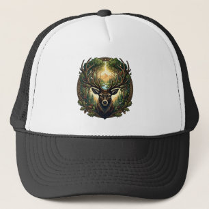 Majestueuze bos herten natuur dieren in het wild k trucker pet