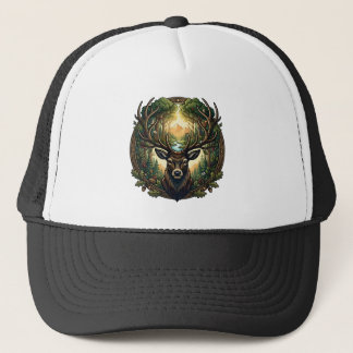 Majestueuze bos herten natuur dieren in het wild k trucker pet