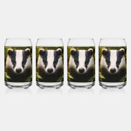 Majestueuze Britse das highball Blikvorm Glas