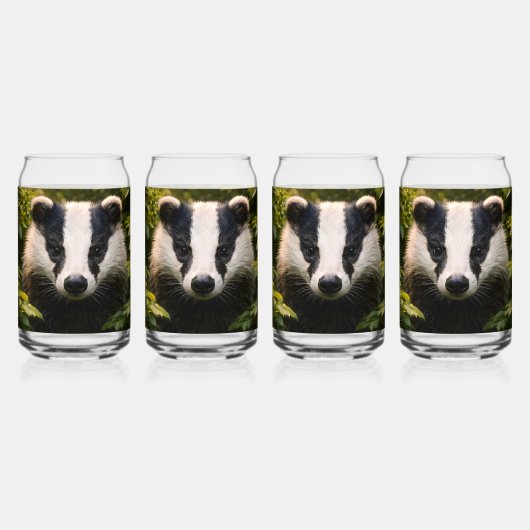 Majestueuze Britse das highball Blikvorm Glas (Achterkant)
