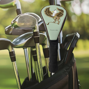 Majestueuze Bruine Fantasie Griffin Mythische Gryp Golfheadcover