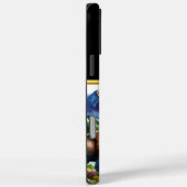 Majestueuze Buffalo Grazing door een sereen bergme Case-Mate iPhone Case (Achterkant / Rechts)