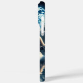 Majestueuze buffels die kosmische nachtwonderen we Case-Mate iPhone case (Achterkant / Links)