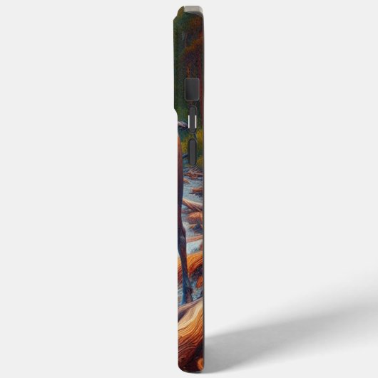 Majestueuze buffels in rustige wateren Case-Mate iPhone case (Achterkant / Links)