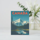 Majestueuze Canadese wildernis Briefkaart (Staand voorkant)