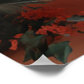 Majestueuze cheeta in een Marokkaans woestijnpalei Poster (Hoek)