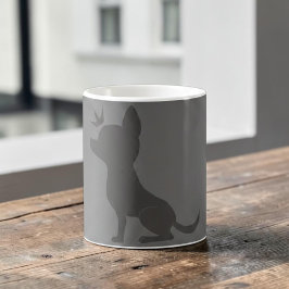 Majestueuze Chihuahua Kroon, Grappige Hond Liefheb Koffiemok