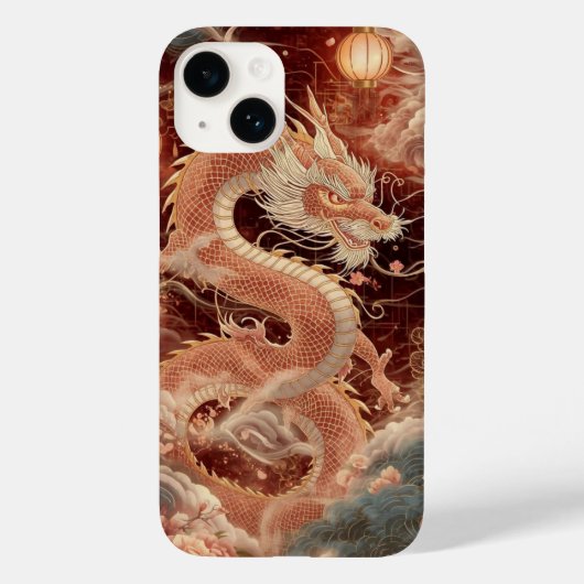 Majestueuze Chinese Draak Case-Mate iPhone Case (Achterkant)