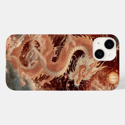 Majestueuze Chinese Draak Case-Mate iPhone Case (Achterkant (horizontaal))