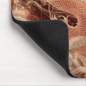 Majestueuze Chinese Draak Muismat (Hoek)