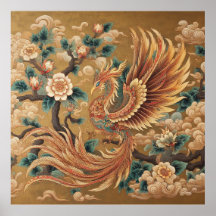 Majestueuze Chinese Phoenix – traditionele mythe k