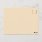 Majestueuze Cobra Double Happiness Jaar van de Sla Briefkaart (Achterkant)