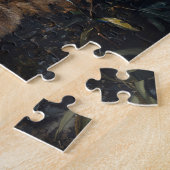 Majestueuze Cougar in het bos Legpuzzel (Zijkant)