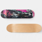 Majestueuze Dog Argenta Persoonlijk Skateboard (Horizontaal)