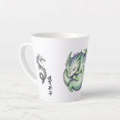 Majestueuze Drakenmok Latte Mok (Linkerhoek)